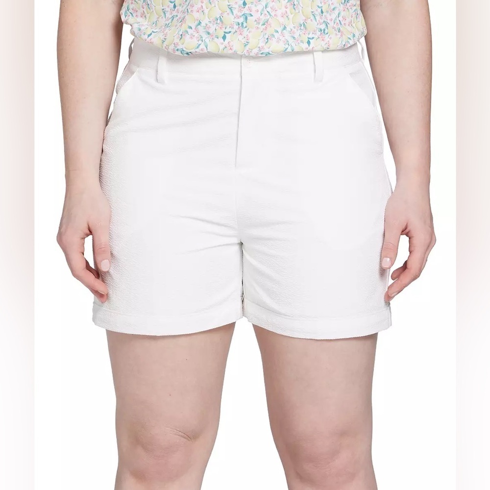 Walter Hagen Shorts Clubhouse Traditional 5” Seersucker Golf Shorts size 6